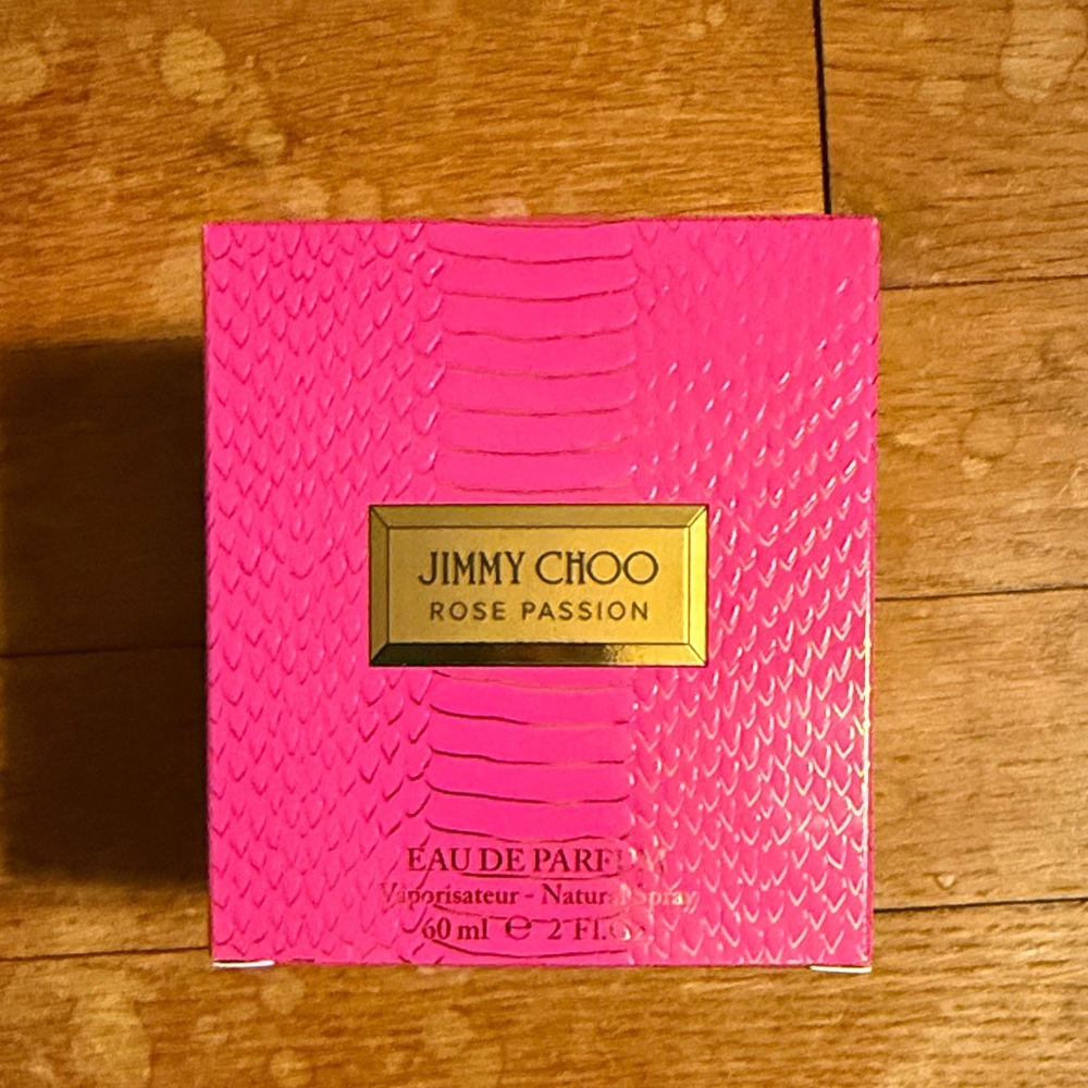 Jimmy Choo Rose Passion in Vibrant Pink and Gold